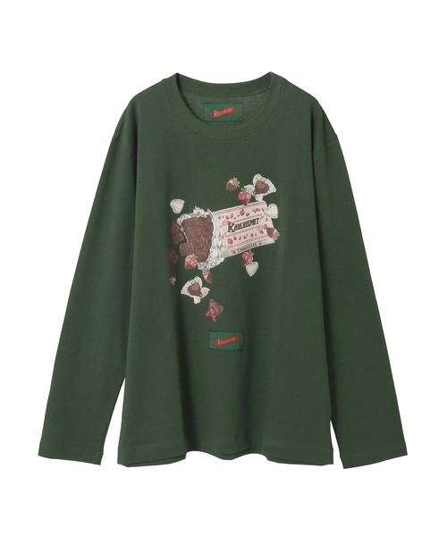 Karl Helmut tシャツ スウィートメモリーズプリントカットソー メンズ