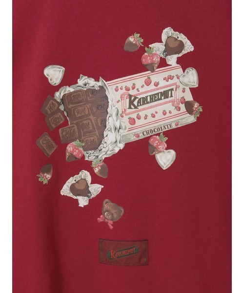 Karl Helmut tシャツ スウィートメモリーズプリントカットソー メンズ