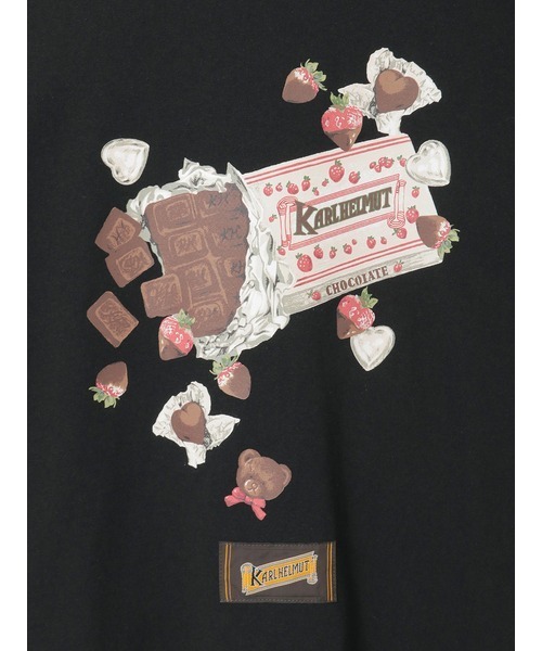 Karl Helmut tシャツ スウィートメモリーズプリントカットソー メンズ