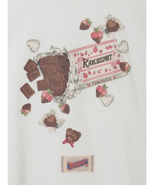 Karl Helmut tシャツ スウィートメモリーズプリントカットソー メンズ