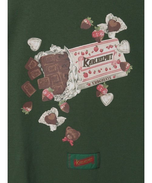 Karl Helmut tシャツ スウィートメモリーズプリントカットソー メンズ