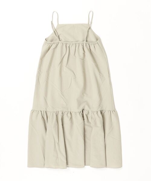 「coen」 キャミソールワンピース L ダークグレー レディースの画像2