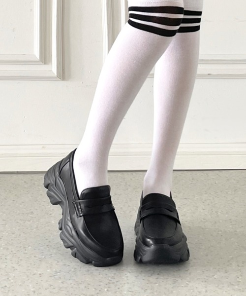 Shoes in Closet（シュークロ） ローファー 軽量 厚底 ボリューム