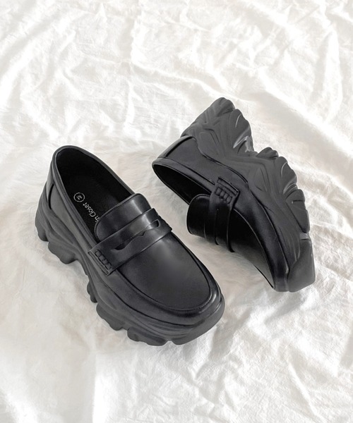 Shoes in Closet（シュークロ） ローファー 軽量 厚底 ボリューム