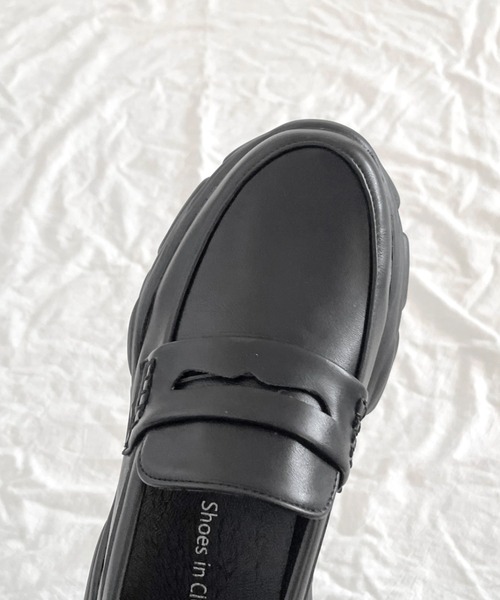 Shoes in Closet（シュークロ） ローファー 軽量 厚底 ボリューム