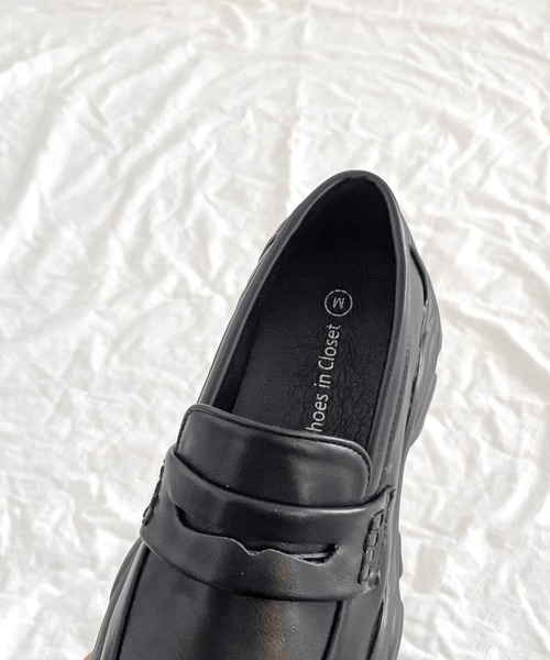 Shoes in Closet（シュークロ） ローファー 軽量 厚底 ボリューム