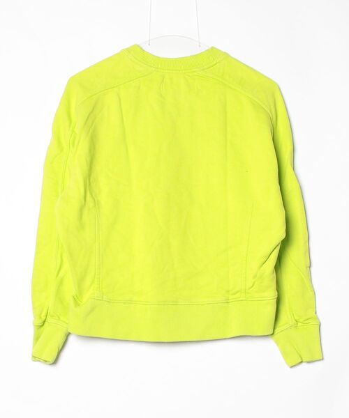 「Calvin Klein」 ワンポイントスウェットカットソー X-SMALL グリーン レディース_画像2