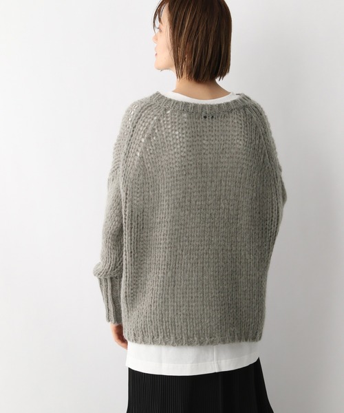 「A part by」 長袖ニット FREE ライトブルー レディース_画像6