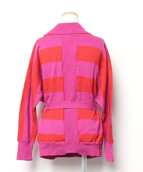 「Henrik Vibskov」 ニットカーディガン M ピンク レディース_画像2