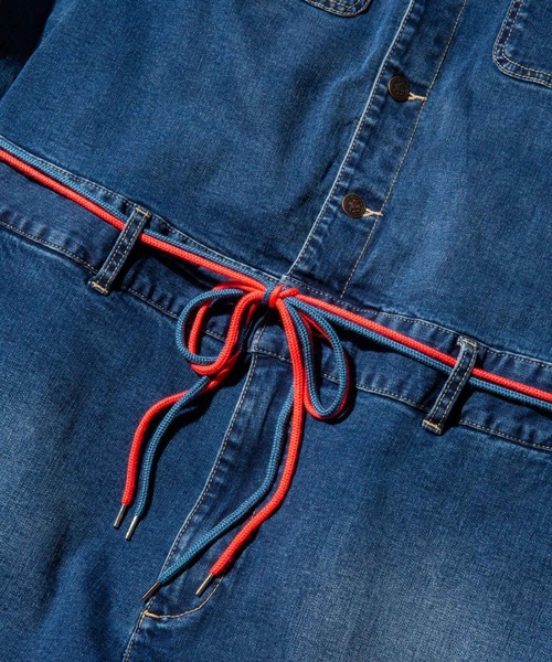 glamb（グラム） オールインワン S インディゴブルー メンズ