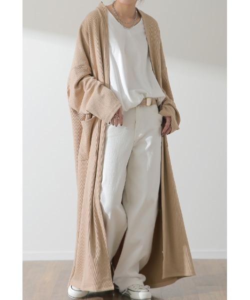 「HUG.U」 カーディガン FREE チャコール レディース_画像9