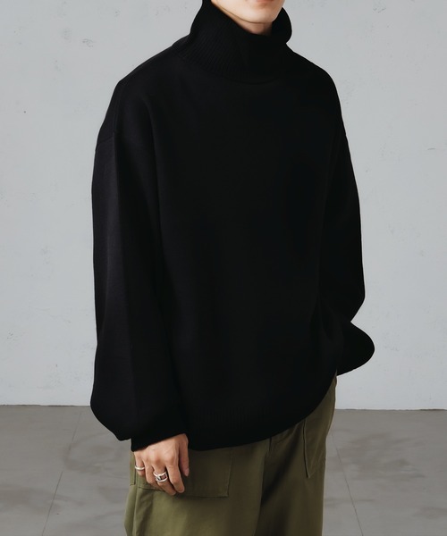 「epnok」 長袖ニット MEDIUM ベージュ メンズ_画像8