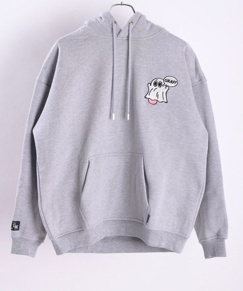 GRAF＆WU（グラフアンドウー） プルオーバーパーカー M ピンク メンズ