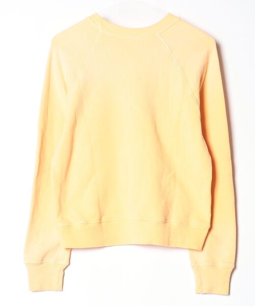 「Re Done」 スウェットカットソー「PEANUTSコラボ」 S オレンジ レディース_画像2