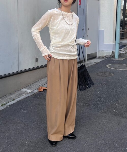 「SHENERY」 長袖ブラウス FREE オフホワイト レディース_画像5