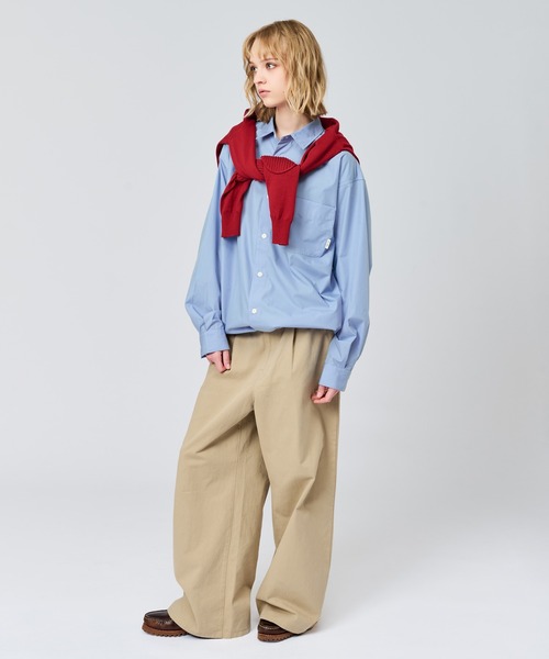 WETTEMPT シャツ DRAWSTRING REGULAR SHIRT / ドローコードレギュラー