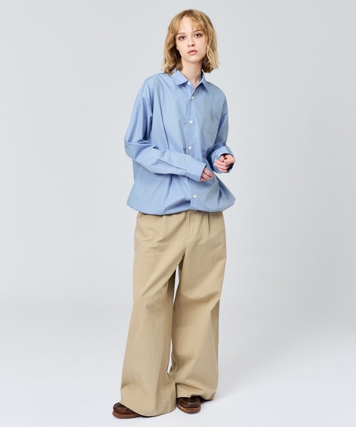 WETTEMPT シャツ DRAWSTRING REGULAR SHIRT / ドローコードレギュラー