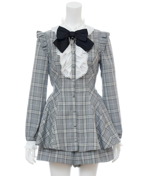 「Secret Honey」 セットアップ MEDIUM ダークブラック レディース_画像2