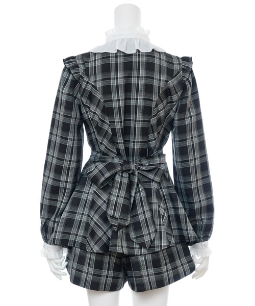 「Secret Honey」 セットアップ MEDIUM ダークブラック レディース_画像4