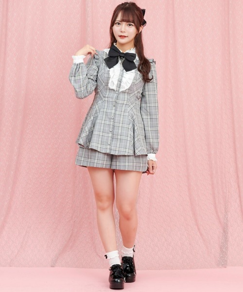 「Secret Honey」 セットアップ MEDIUM ダークブラック レディース_画像5