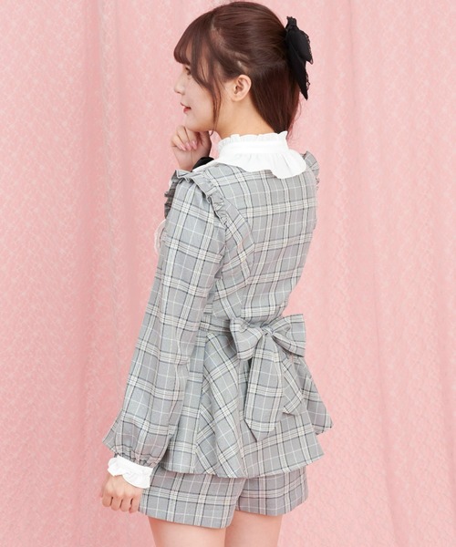 「Secret Honey」 セットアップ MEDIUM ダークブラック レディース_画像7