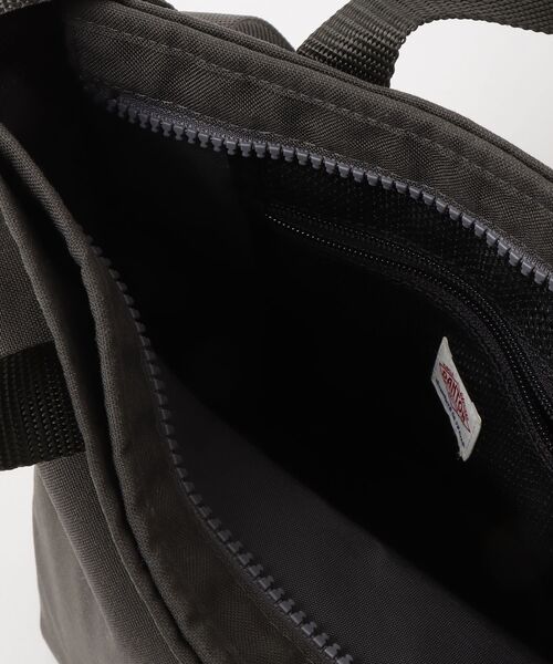 「DANTON」 ワンポイント2WAYバッグ - グレー レディース_画像4