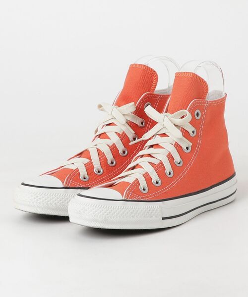 【新品】コンバース　ハイカット２３cm CONVERSE（コンバース） ハイカットスニーカー 23cm オレンジ