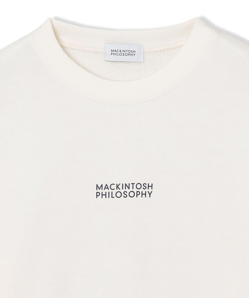 「MACKINTOSH PHILOSOPHY」 スウェットカットソー 38 ホワイト レディースの画像