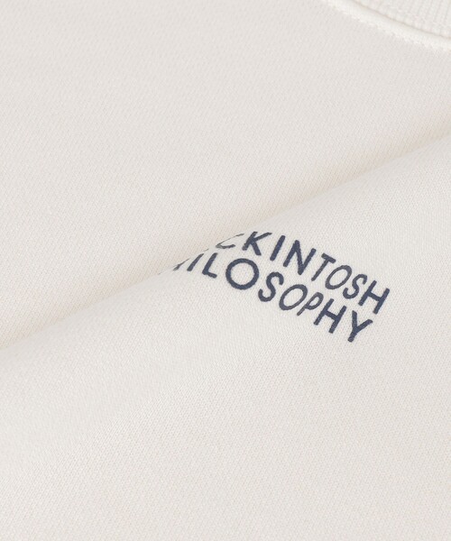 「MACKINTOSH PHILOSOPHY」 スウェットカットソー 38 ホワイト レディースの画像