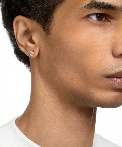 SWAROVSKI（スワロフスキー） ピアス（両耳用） ONE SIZE ホワイト 