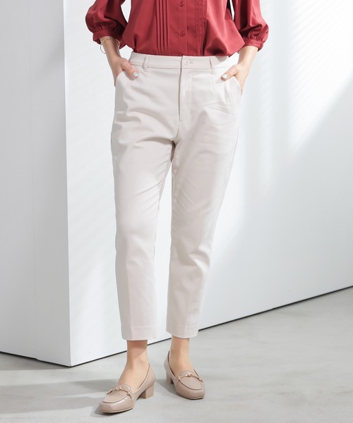未使用 BEAUTY&YOUTH Hi-Line スラックス クロップドパンツ GLACIER lusso（グラシアルッソ） スラックス パンツ 「美冷・接触冷感