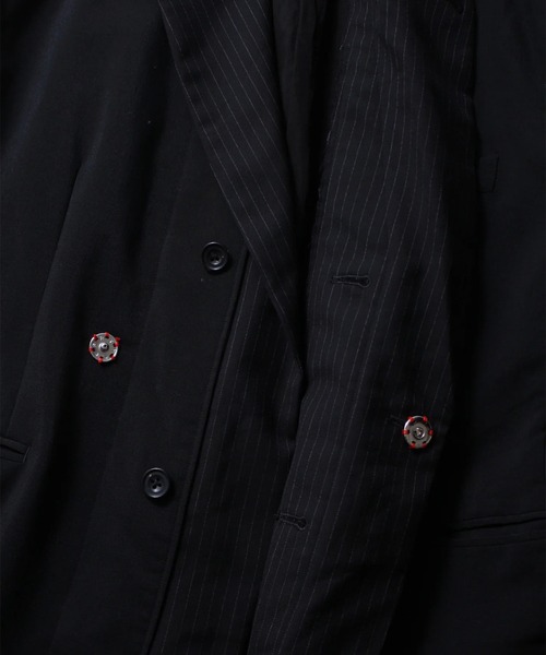 ジャケット テーラードジャケット 「soe/ソーイ」Reworked Jacket メンズの画像