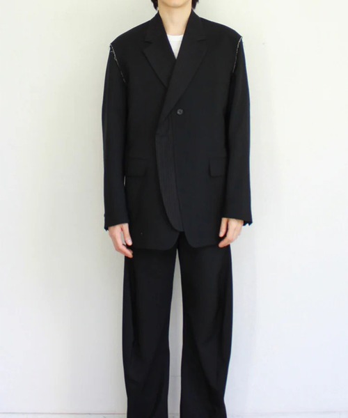 ジャケット テーラードジャケット 「soe/ソーイ」Reworked Jacket メンズの画像