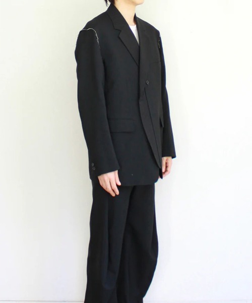 ジャケット テーラードジャケット 「soe/ソーイ」Reworked Jacket メンズの画像