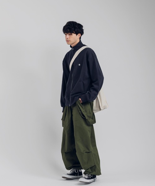 「MUHET」 カーディガン X-LARGE ネイビー レディース_画像3