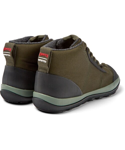 「CAMPER」 ハイカットスニーカー 24.0cm カーキ レディースの画像
