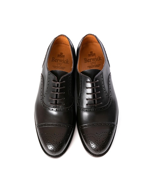 「Berwick1707」 シューズ 5 ブラウン メンズの画像