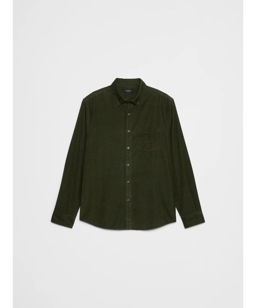 「BANANA REPUBLIC FACTORY STORE」 長袖シャツ L ブラウン メンズ_画像6