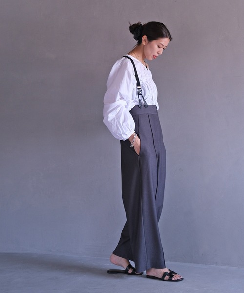 「AKTE」 パンツ 2 ブラック レディースの画像