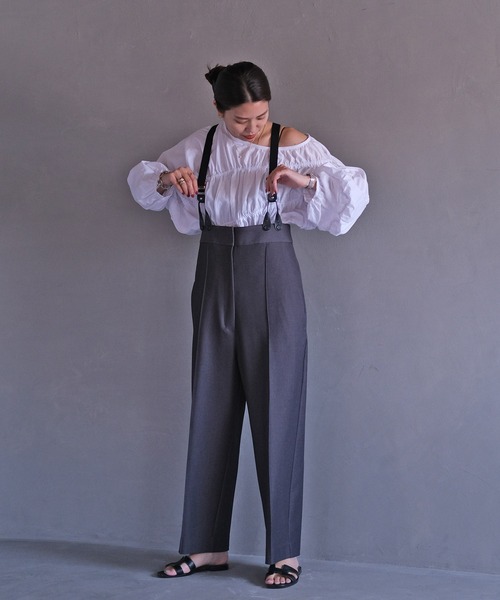 「AKTE」 パンツ 2 ブラック レディースの画像