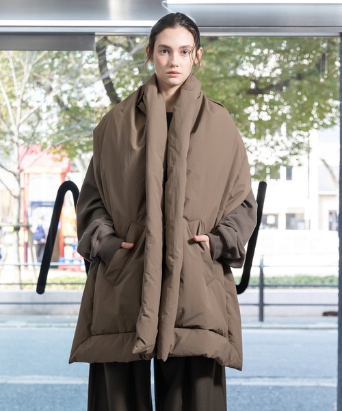 「VOAAOV」 ストール FREE ライトブラウン メンズ_画像7