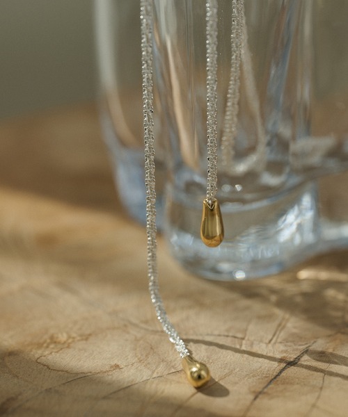 チョーカー glitter cord lariat choker /グリッターコードロープ