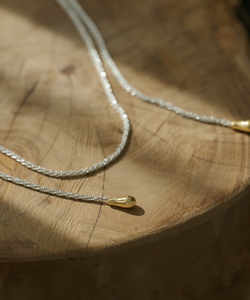 チョーカー glitter cord lariat choker /グリッターコードロープ