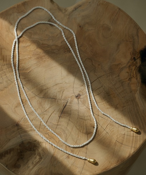 チョーカー glitter cord lariat choker /グリッターコードロープ