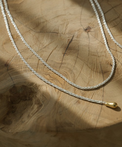 チョーカー glitter cord lariat choker /グリッターコードロープ