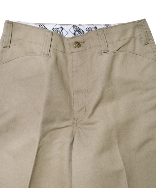 「BEN DAVIS」 チノパンツ 34W 32L カーキ メンズ_画像5