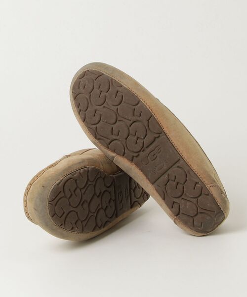 「UGG」 モカシンシューズ 24cm ベージュ レディース_画像3