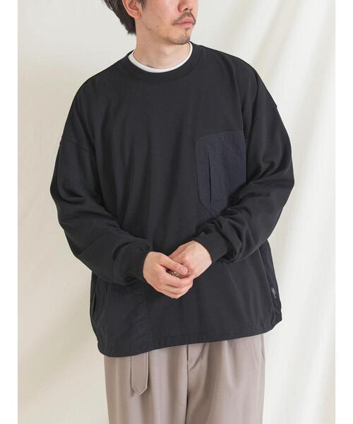 「CRAFT STANDARD BOUTIQUE」 長袖Tシャツ X-LARGE オリーブ メンズ_画像6
