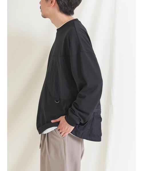 「CRAFT STANDARD BOUTIQUE」 長袖Tシャツ X-LARGE オリーブ メンズ_画像7