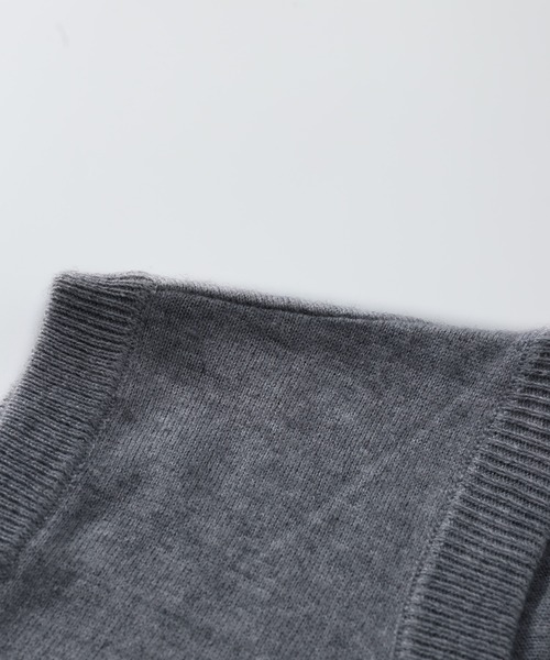 「Cloudstyle」 ニットベスト MEDIUM グレー メンズ_画像8